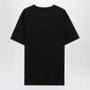 MM6 Maison Margiela Black T-shirt with Numeric Signature patch