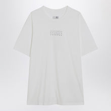  MM6 Maison Margiela White Numeric Signature T-shirt