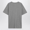 MM6 Maison Margiela Light grey T-shirt with Numeric Signature patch