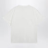 MM6 Maison Margiela White cotton T-shirt with Numeric logo