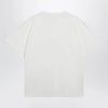 MM6 Maison Margiela White cotton T-shirt with Numeric logo