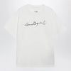MM6 Maison Margiela White T-shirt with logo print