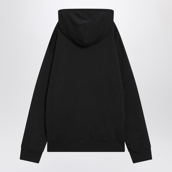 MM6 Maison Margiela Black sweatshirt with logo label