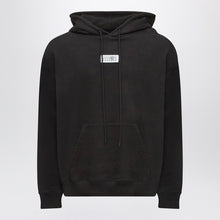  MM6 Maison Margiela Black Numeric cotton hoodie