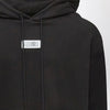 MM6 Maison Margiela Black Numeric cotton hoodie