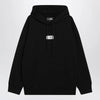 MM6 Maison Margiela Black Numeric cotton hoodie