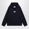MM6 Maison Margiela Navy blue cotton hoodie