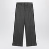MM6 Maison Margiela Wide grey wool-blend trousers