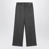 MM6 Maison Margiela Wide grey wool-blend trousers