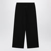 MM6 Maison Margiela Black wide-leg jersey trousers
