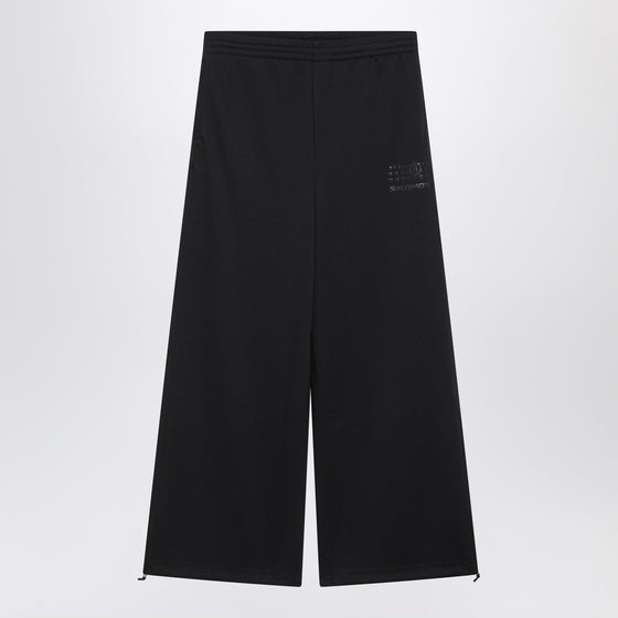 MM6 X Salomon Wide black jogging trousers