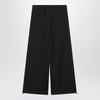 MM6 X Salomon Wide black jogging trousers