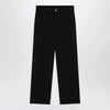 MM6 Maison Margiela Black wool-blend trousers