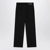 MM6 Maison Margiela Black wool-blend trousers