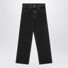 MM6 Maison Margiela Wide jeans in black denim