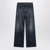 MM6 Maison Margiela Wide blue washed denim jeans