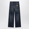 MM6 Maison Margiela Wide blue washed denim jeans