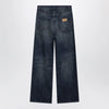 MM6 Maison Margiela Wide blue washed denim jeans
