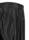 Mm6 Maison Margiela Leather-effect Pants