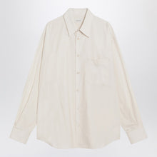  LEMAIRE Ivory cotton and silk shirt