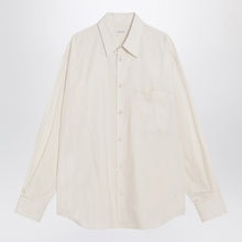 LEMAIRE Ivory cotton and silk shirt
