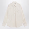 LEMAIRE Ivory cotton and silk shirt
