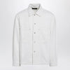LEMAIRE White denim shirt jacket