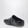 MM6 Maison Margiela Black Factory leather clogs