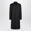 MM6 Maison Margiela Black wool-blend coat