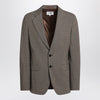 MM6 Maison Margiela Single-breasted jacket brown in wool blend