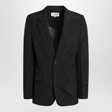  MM6 Maison Margiela Black wool-blend jacket