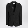 MM6 Maison Margiela Black wool-blend jacket