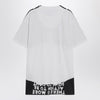 MM6 Maison Margiela White/black cotton AIDS T-shirt
