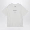 MM6 Maison Margiela White T-shirt with logo print