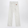 MM6 Maison Margiela White jeans with patches