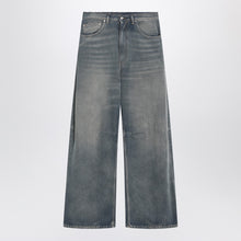  MM6 Maison Margiela Wide-leg washed blue denim jeans