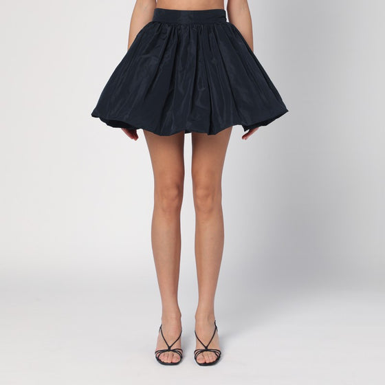 Patou Black balloon mini skirt