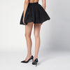 Patou Black polyester mini skirt