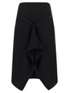 Lemaire Button Asymmetrical Skirt
