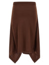 Lemaire Button Asymmetrical Skirt