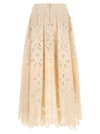 Elie Saab Carving Embroidery Skirt