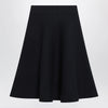 The Frankie Shop Luglio midi knit skirt in blue viscose blend