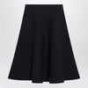 The Frankie Shop Luglio midi knit skirt in blue viscose blend