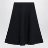 The Frankie Shop Luglio midi knit skirt in blue viscose blend