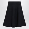 The Frankie Shop Luglio midi knit skirt in blue viscose blend