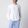 Tekla White long-sleeve T-shirt