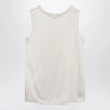 S Max Mara Ivory satin top