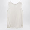 S Max Mara Ivory satin top