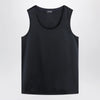 S Max Mara Midnight blue satin top