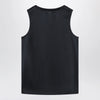 S Max Mara Midnight blue satin top
